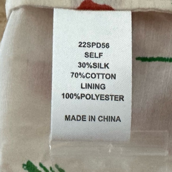 Hunter Bell Merritt Mini Dress Cream Cotton Silk Tiered Flutter Feminine L NWT - Picture 12 of 14